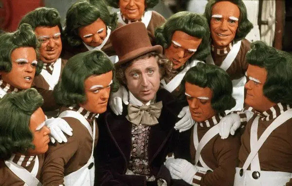 Willy Wonka movie and play characters