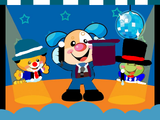 Puppy the ringmaster kitty the clown cat and Froggy the circus man (the laugh and learn circus show)