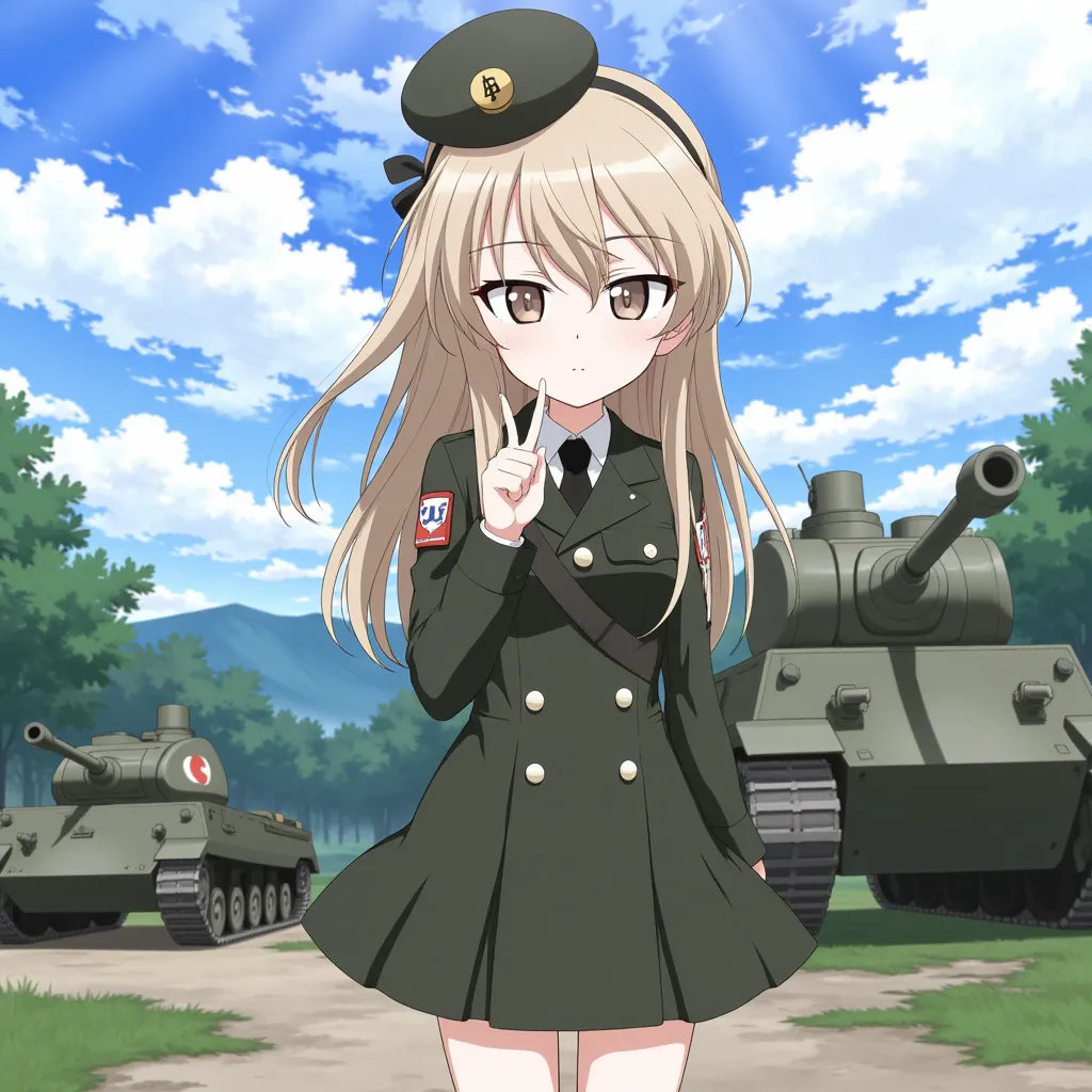 All Girls und Panzer image models