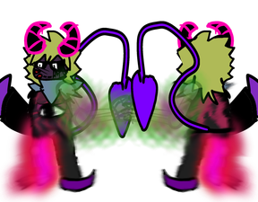 Infinidade(Demon form of my OC)