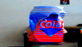 Me crinkling a can