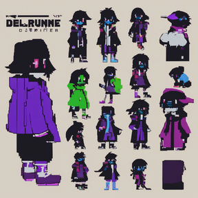 DELTARUNE-Chapter rewritten pack[Junkil and Scampton) KITS AI PORT