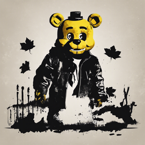 Ghost kid/Golden Freddy (Five Nights At Freddy's/Fnaf Movie)