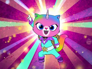 Felicity (Rainbow Butterfly Unicon Kitty 2019)