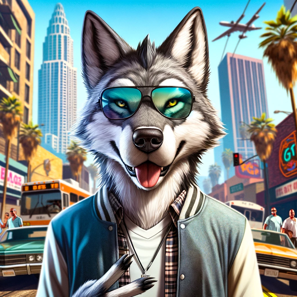 Micheal From GTA5 (Furry Style)