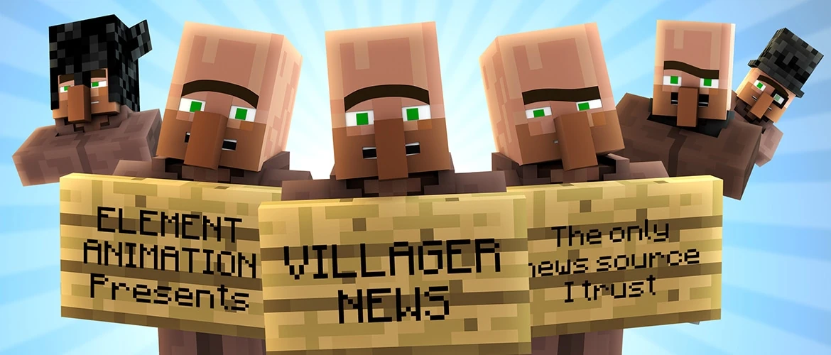Element Animation's Minecraft Villager