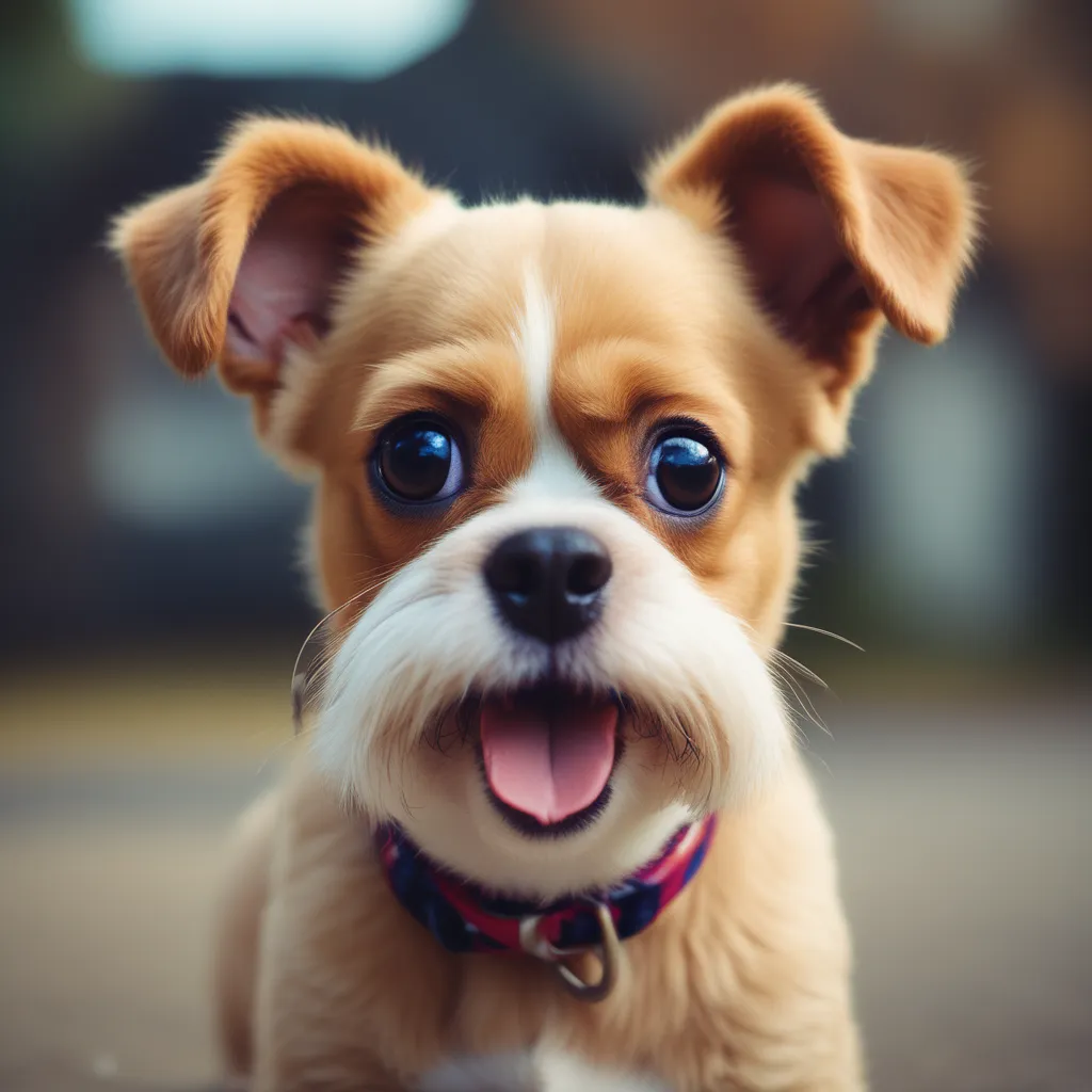funny dog man