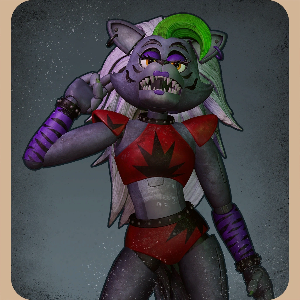 Roxanne Wolf (FNAF Security Breach + HW2)