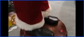 Gemmy industry singing dancing santa
