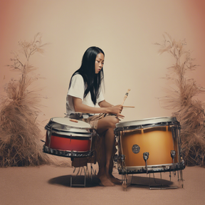 Okinimesumama - Eve (Drums)