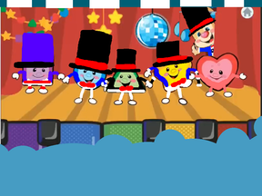The circus performer shapes and colors vs puppy the ringmaster