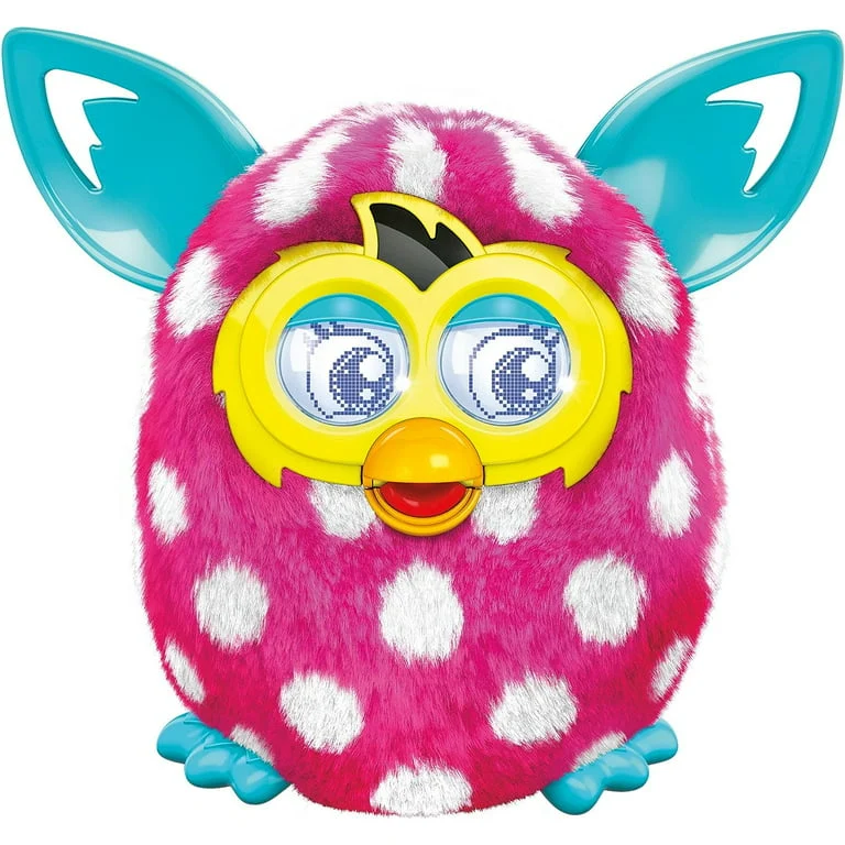 Pink polka dots furby
