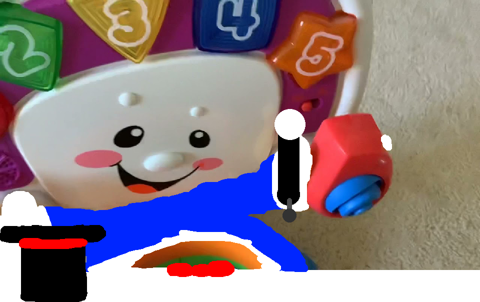 Ricochet the basketball backboard the ringmaster (The fisher price laugh and learn circus learning basketball show)