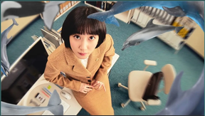 Korean actor Park Eun-bin (Woo Young-woo)