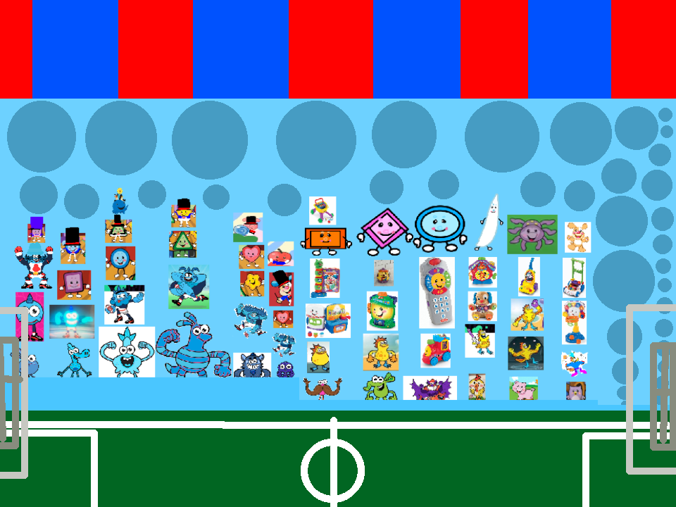Diamond rufus the ringmaster (Circus Soccer ball sports score contest)