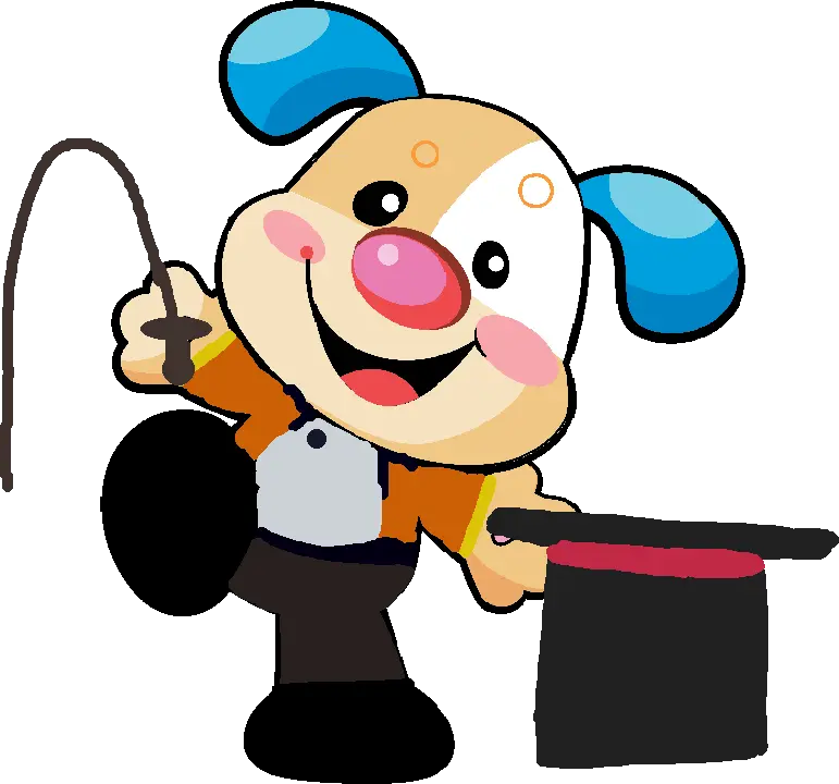 Puppy the cat trainer