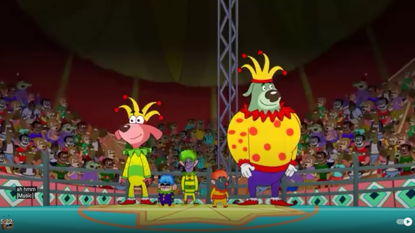Circus performers (Rat a tat)