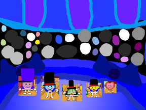 The performer shapes