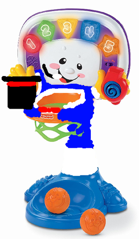 Ricochet the ringmaster basketball backboard
