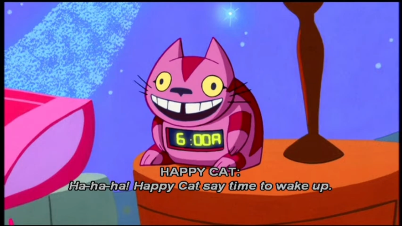 Happy Cat Alarm Clock