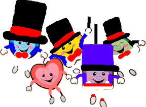The performer shapes