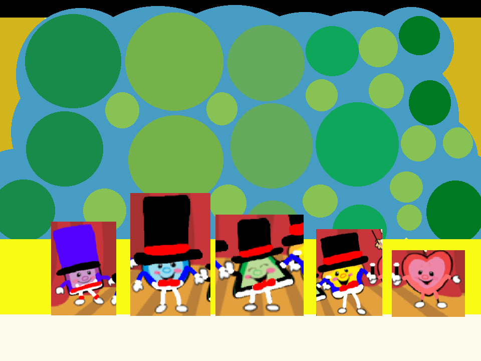 The performer shapes