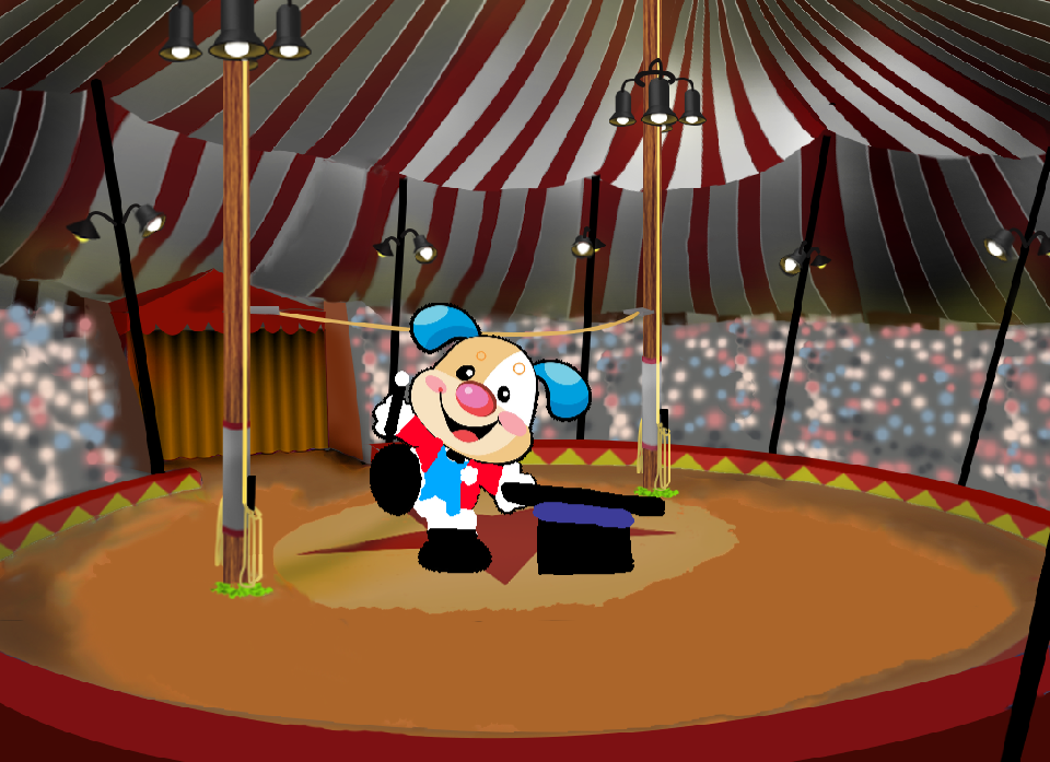 Puppy the ringmaster