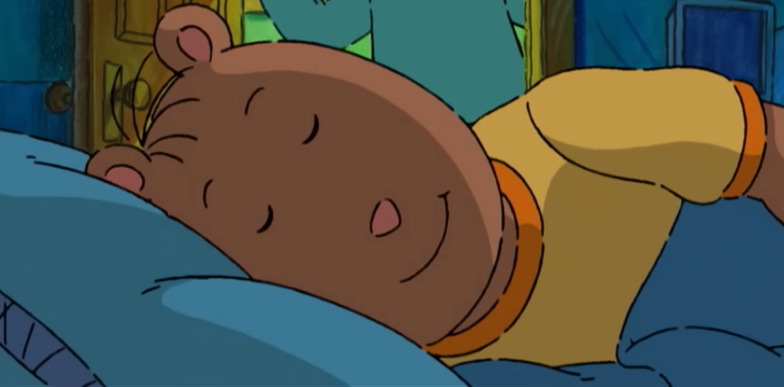 Arthur - Alan “The Brain” Powers Sleeping