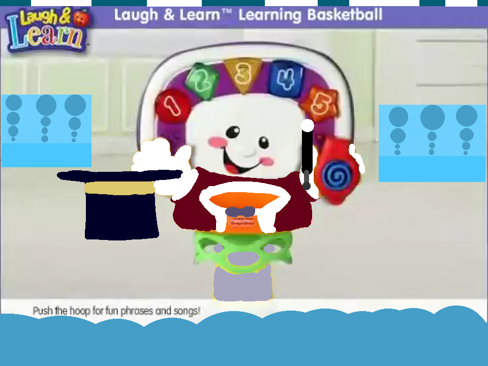 Ricochet the circus ringmaster basketball backboard
