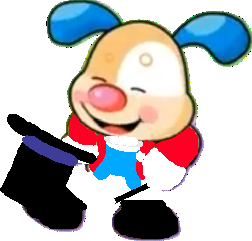 Space circus ringmaster puppy