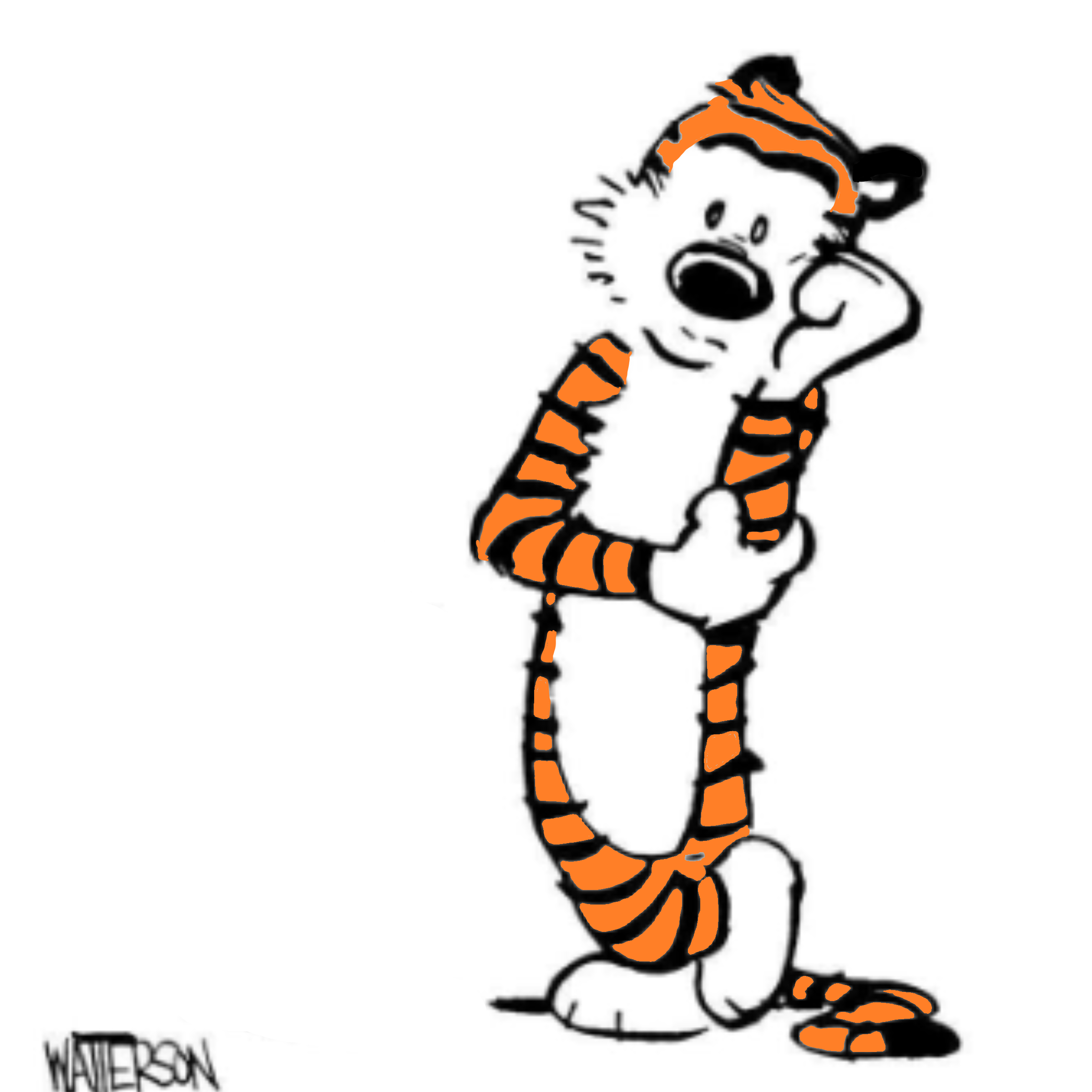 Hobbes from (Calvin and Hobbes)