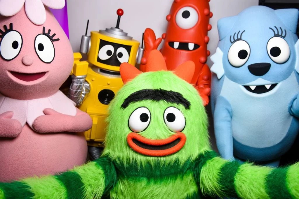 Literally the cast from Yo Gabba Gabba