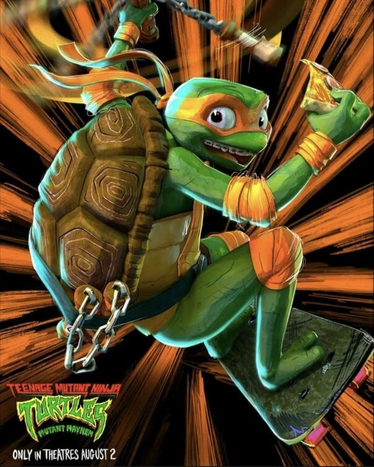 Michelangelo TMNT Mutant Mayhem 2023 / Tales 2024 (Shamon Brown Jr.)