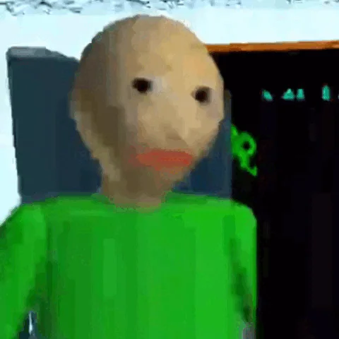 Broken ruler meme (Baldis Basics)