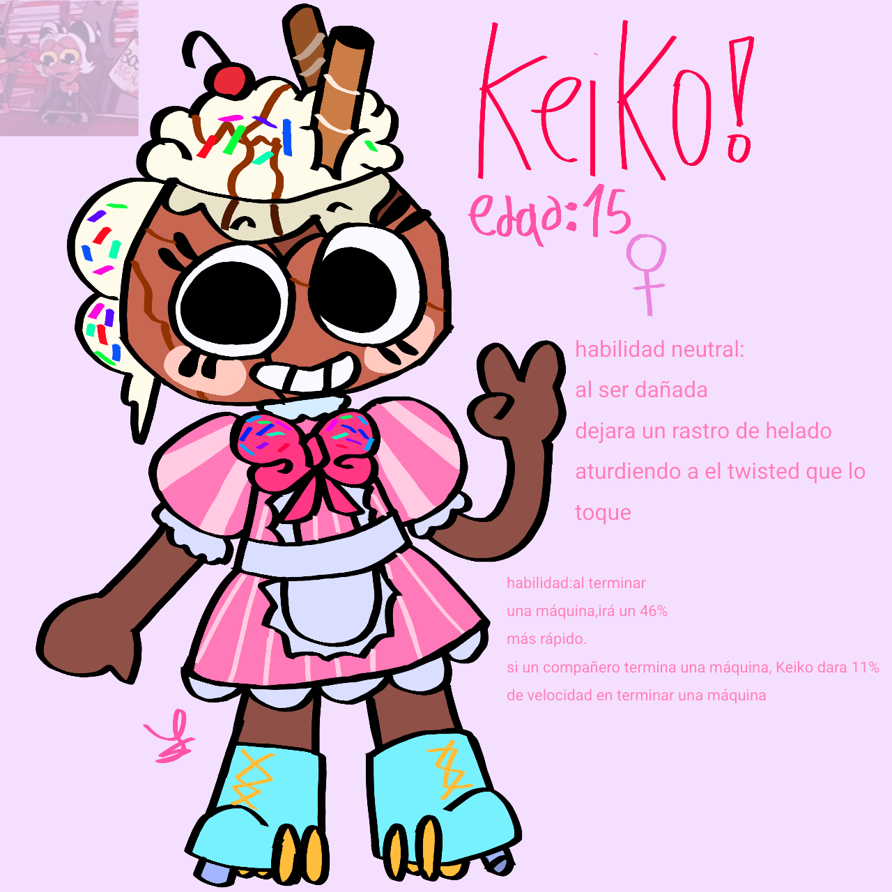 Keiko (Dandy's world OC)