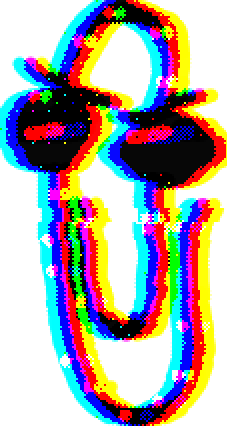Corrupted Clippy(A Fandom Character)