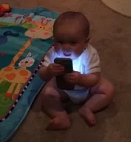 Lewis the iPhone infant