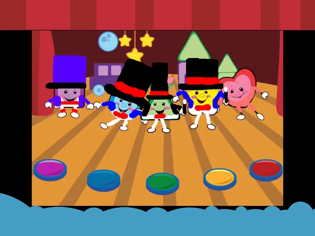 The five performer shapes