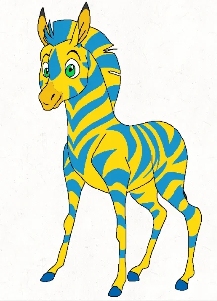 Dlonder the Zebra Foal