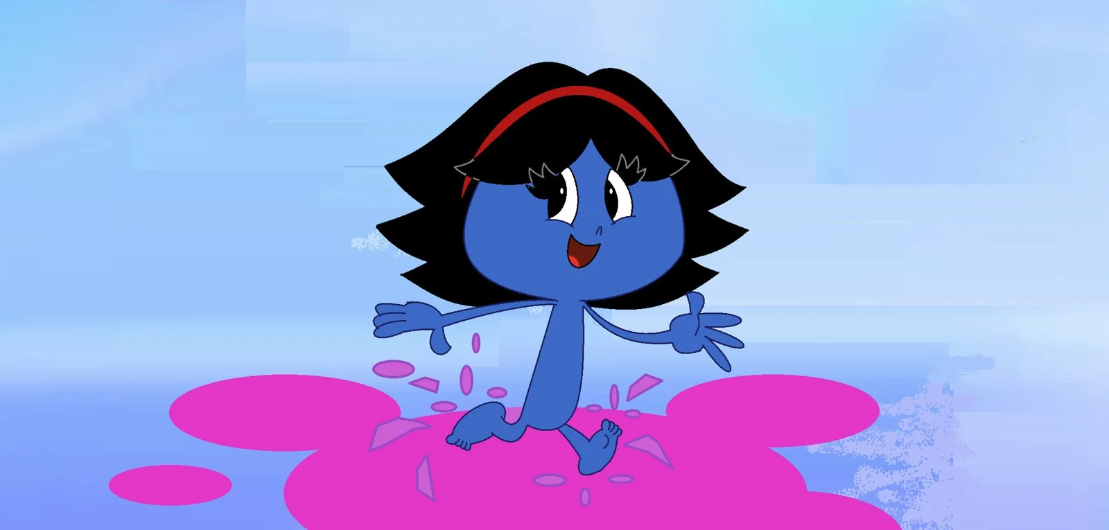 June The Blue Girl (Nick Jr. 1964) (Grey DeLisle 1973)