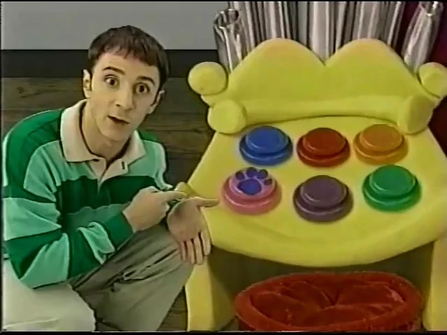 Steve Burns (Blue's Clues, Early Season Three)