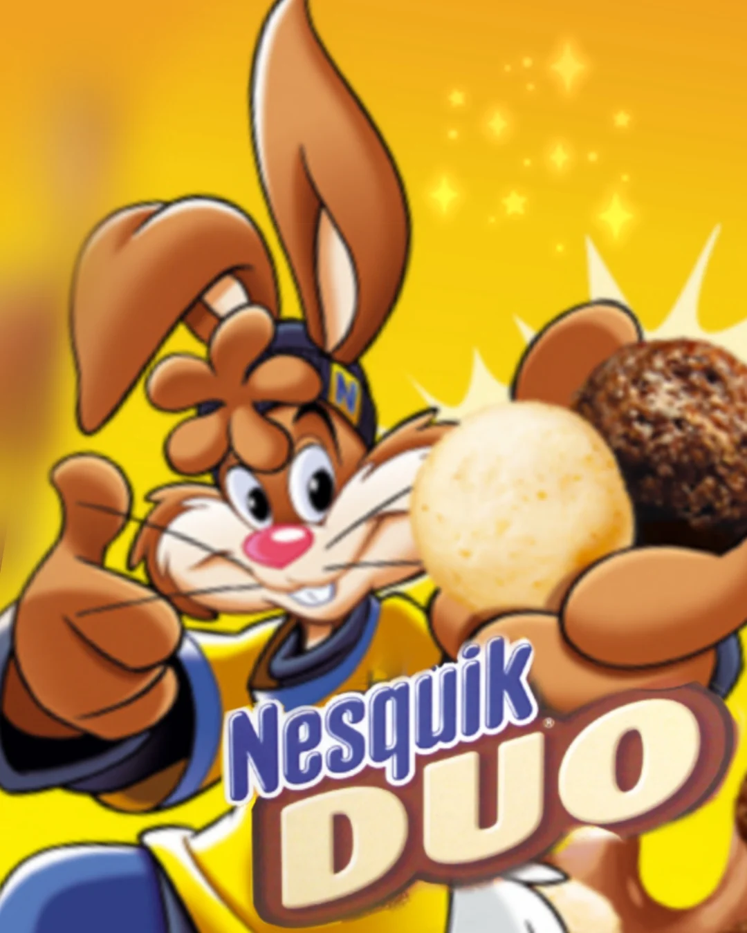 Quicky (Nesquik Bunny) Nesquik Duo "English Version"