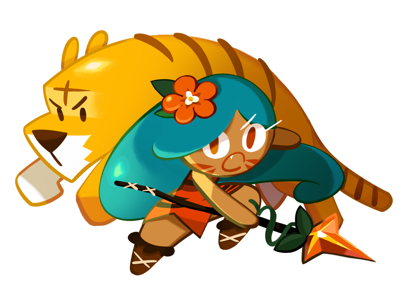 Tiger Lily cookie (English va) 