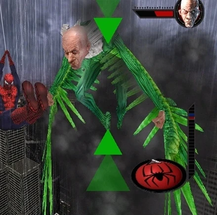 Vulture Spider-Man The Movie Game.