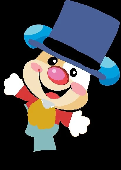 Puppy the circus ringmaster