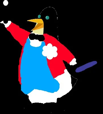 Henry the circus grandmaster penguin