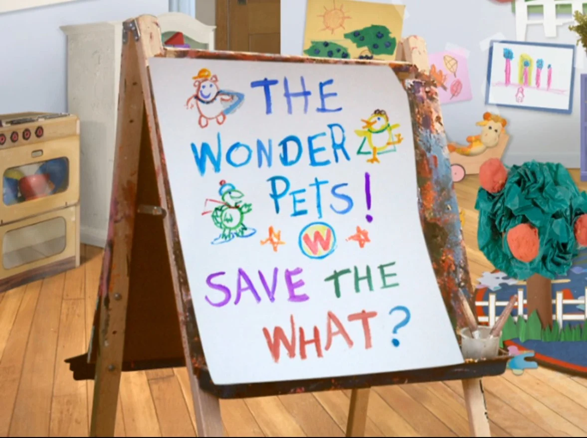 The Wonder Pets Title Card Kid Narrator (S03E01-S03E22) Puberty