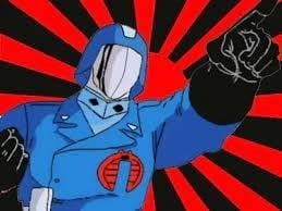 Cobra Commander (VA: Chris Latta)