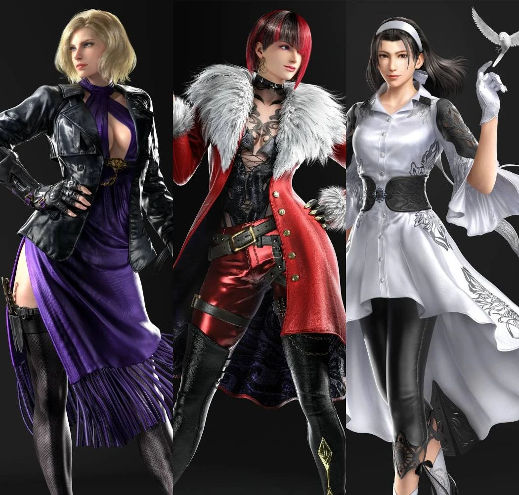 Nina Williams + Anna Williams + Jun Kazama (Tekken 8) Voice AI Model [VA: Mary Elizabeth McGlyyn / Tara Platt / Mamiko Noto] [experimental]