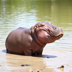 The hippo from joke a lot